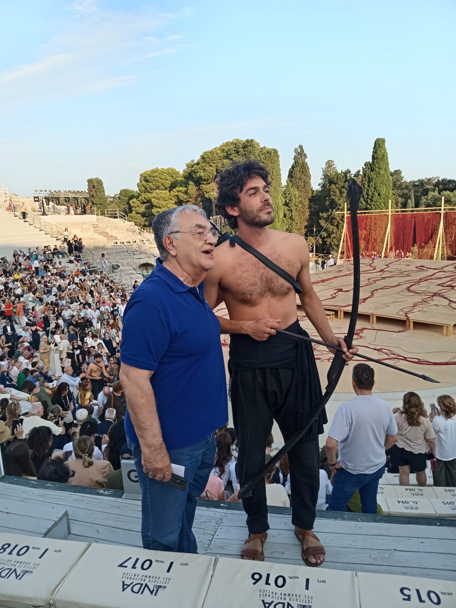 Spettacolo al Teatro Greco di Siracusa